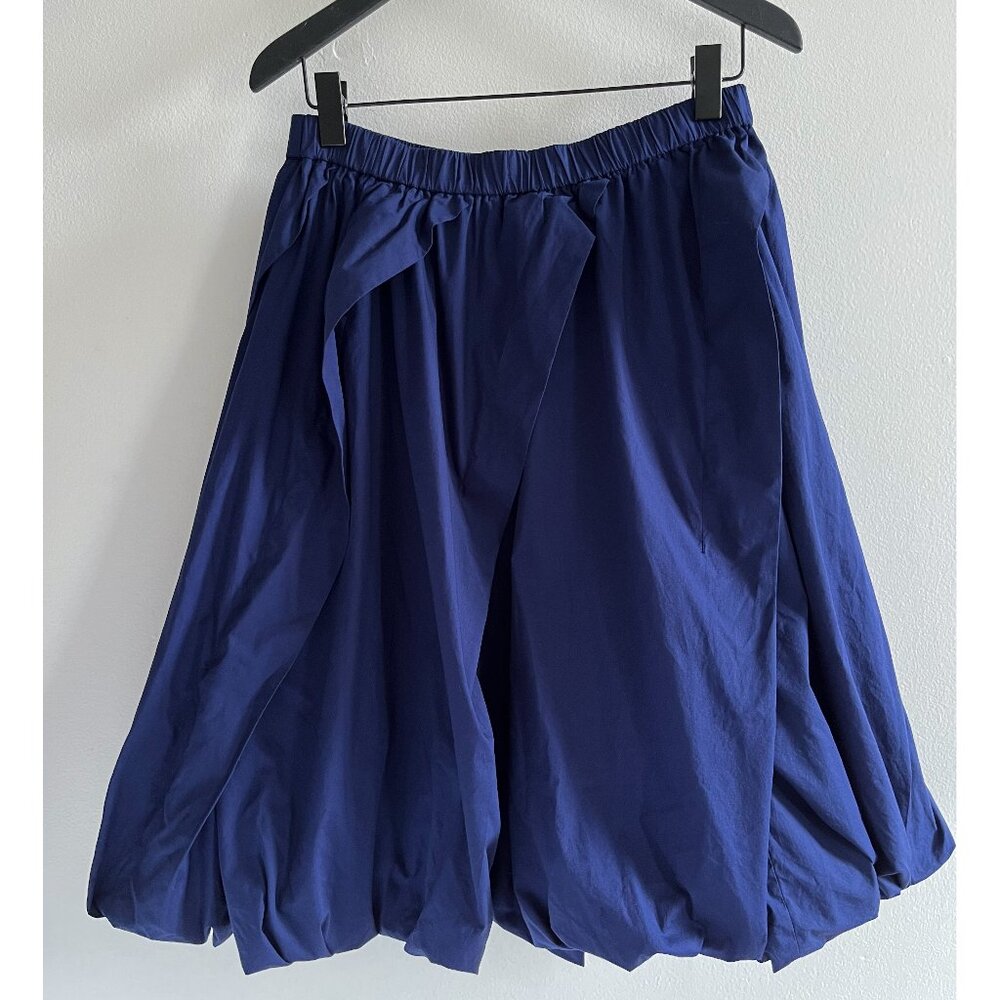 Uniqlo x MARNI Balloon Shaped Skirt Navy Blue